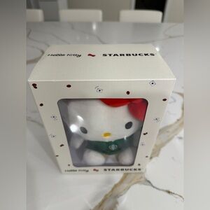 Starbucks Hello Kitty Plush Figurine RARE
